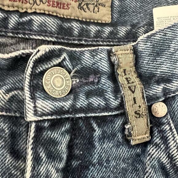 VTG 90’s Levi's 900 Series High Rise Tapered Silver Tab Jean Womens 24x30 USA 92 - Picture 2 of 12